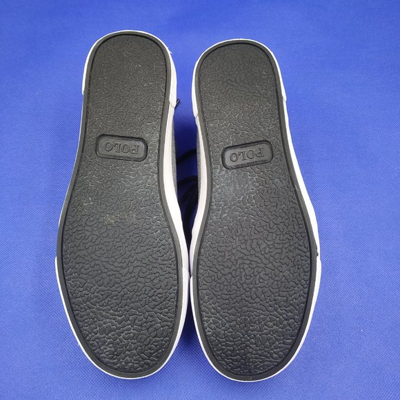 Polo Ralph Lauren Faxon II Lace Up Men's Sneaker Shoes Size US 6 Grey - Picture 6 of 7